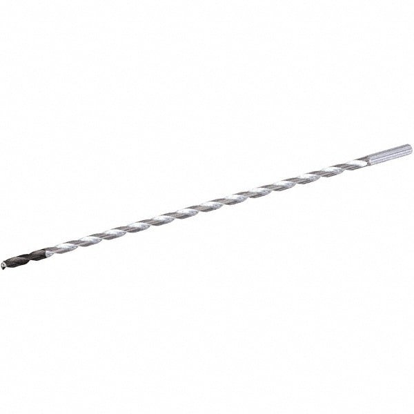 Extra Length Drill Bit: 4 mm Dia, 135 &deg; Point, Solid Carbide