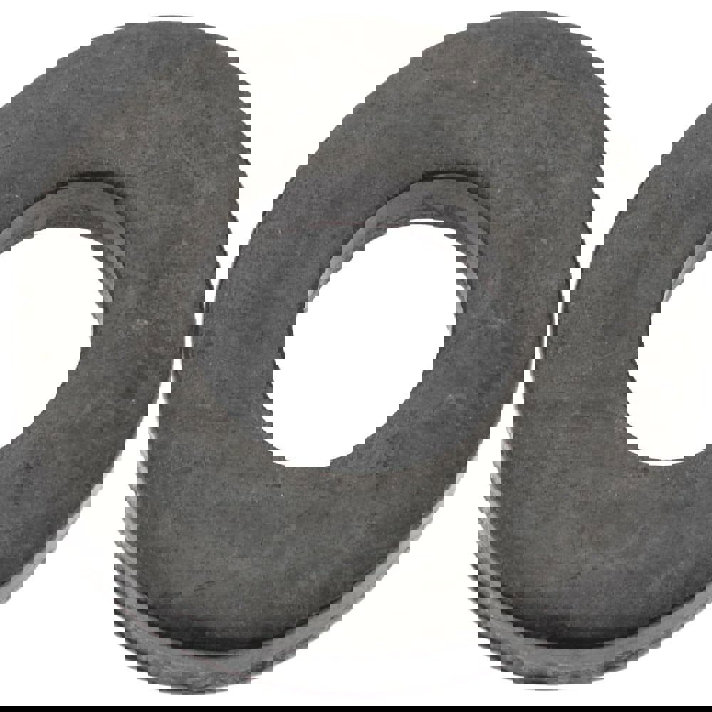 M8 Screw Standard Flat Washer: Case Hardened Steel, Black Oxide Finish