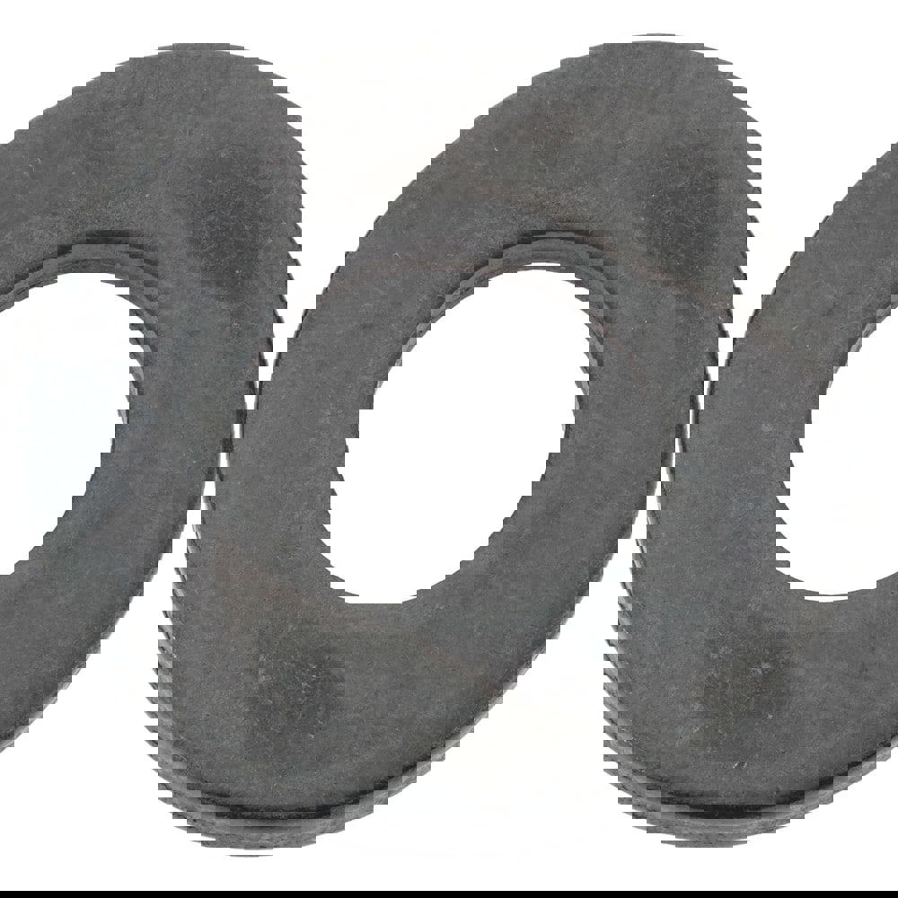 M12 Screw Standard Flat Washer: Case Hardened Steel, Black Oxide Finish