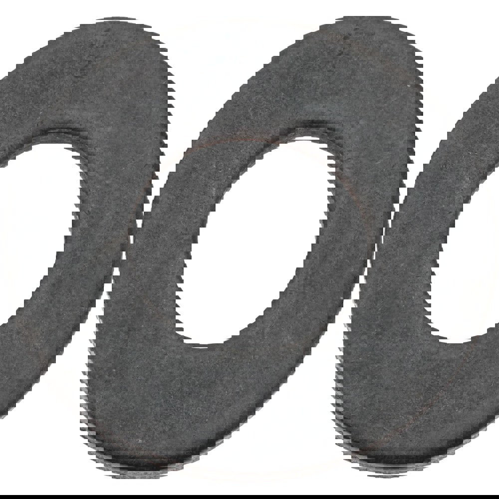 M16 Screw Standard Flat Washer: Case Hardened Steel, Black Oxide Finish