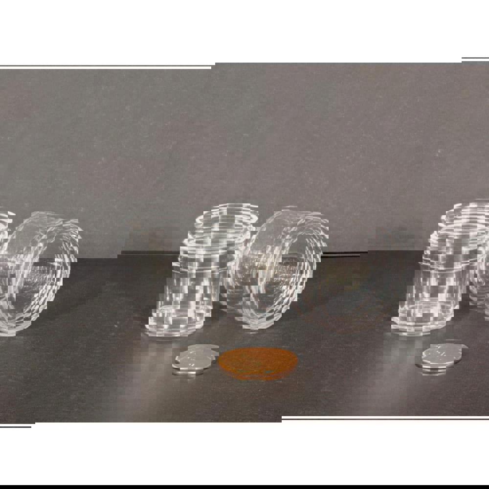 Jars, Bottles & Jugs; Container Type: Jar ; Body Material: Polystyrene ; Material Family: Plastic ; Body Color: Clear ; Color: Clear ; Volume Capacity: 7.5 mL