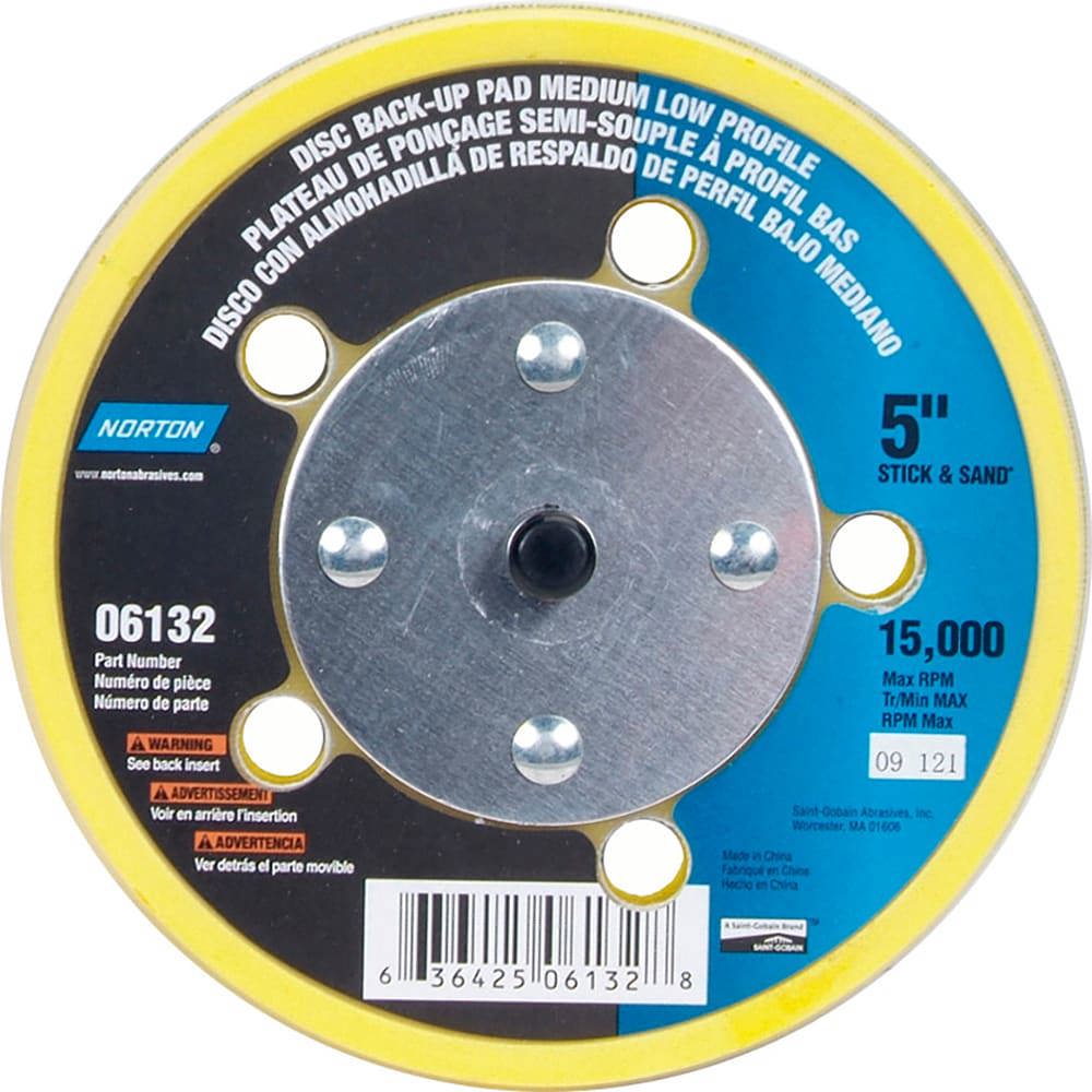 Disc Backing Pad: Adhesive & PSA