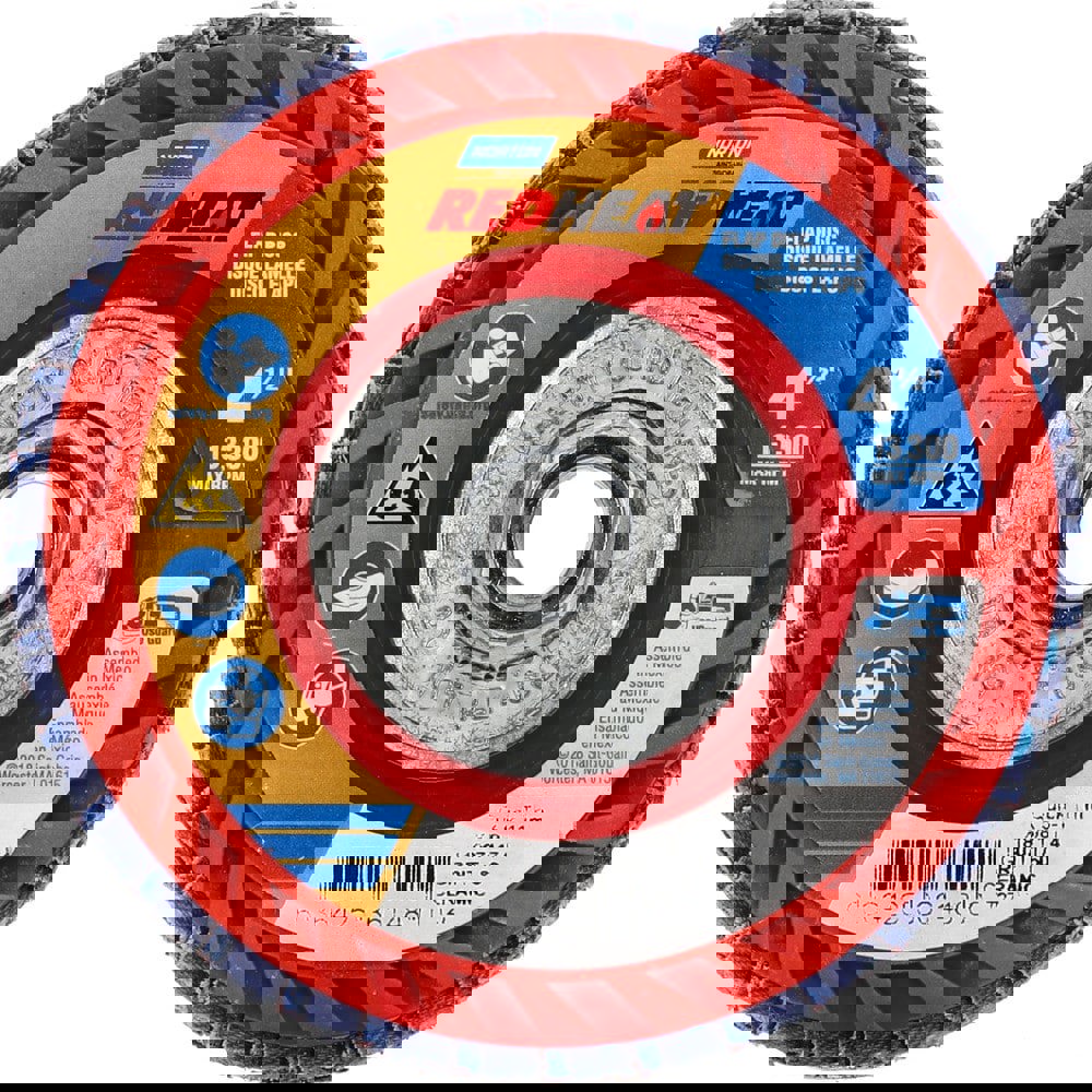 Flap Disc: 5/8-11 Hole, 60 Grit, Ceramic