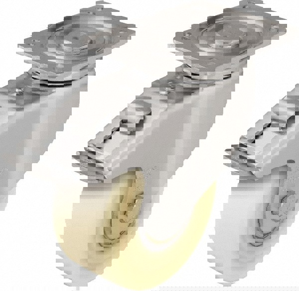 Swivel Top Plate Caster: Cast Nylon, 4