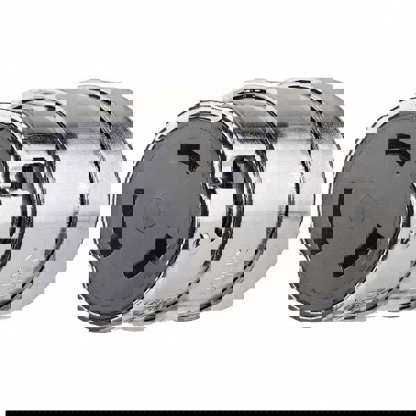 Locking Inlet: Connector, Industrial, Non-NEMA, 125 & 250V, Yellow