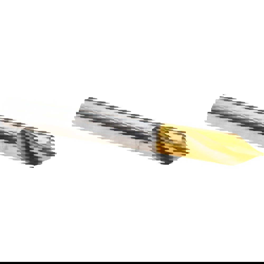 Spotting Drill: 12 mm Dia, 60 &deg; Point, 108 mm OAL, High Speed Steel