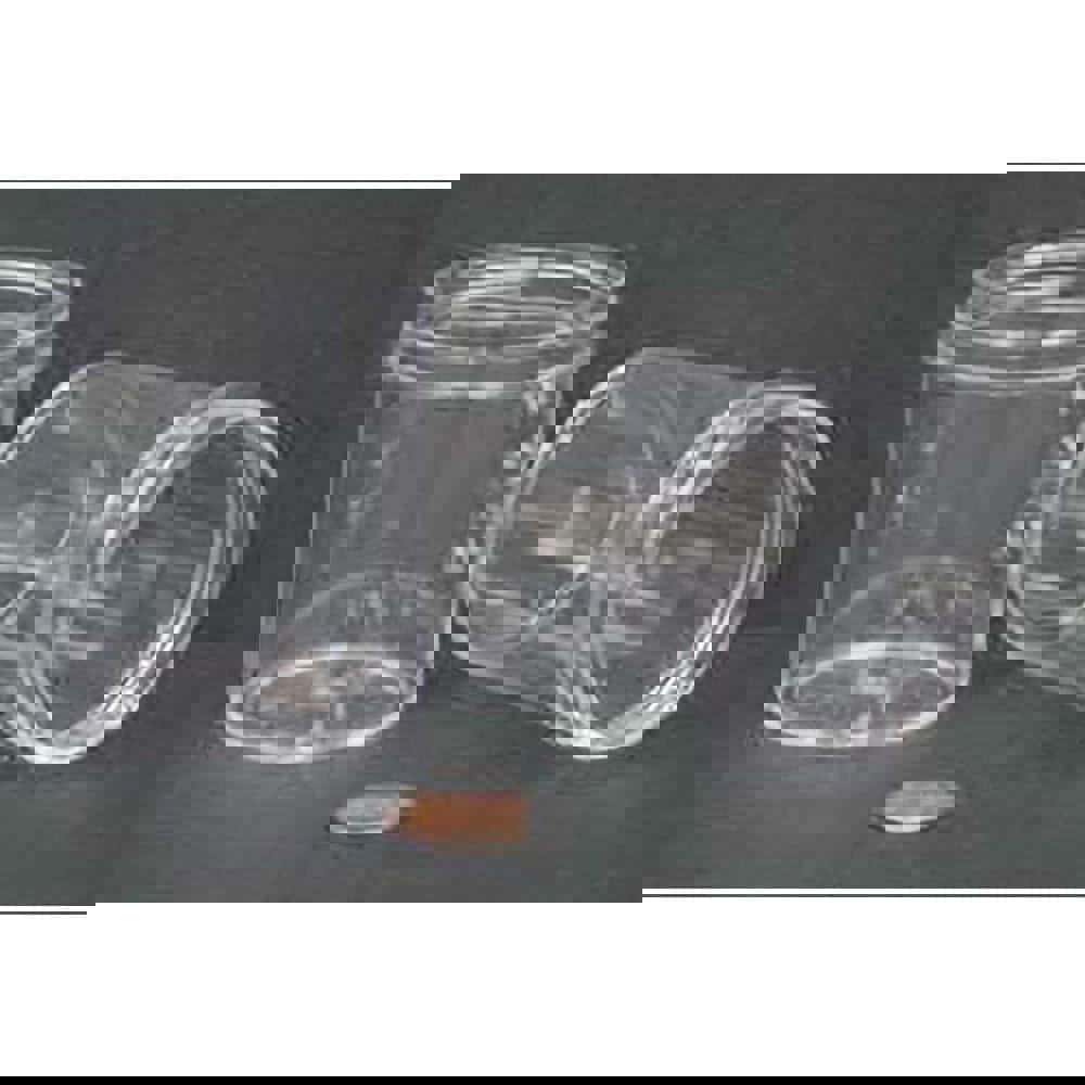 Jars, Bottles & Jugs; Container Type: Jar ; Body Material: Polystyrene ; Material Family: Plastic ; Body Color: Clear ; Color: Clear ; Volume Capacity: 120 mL