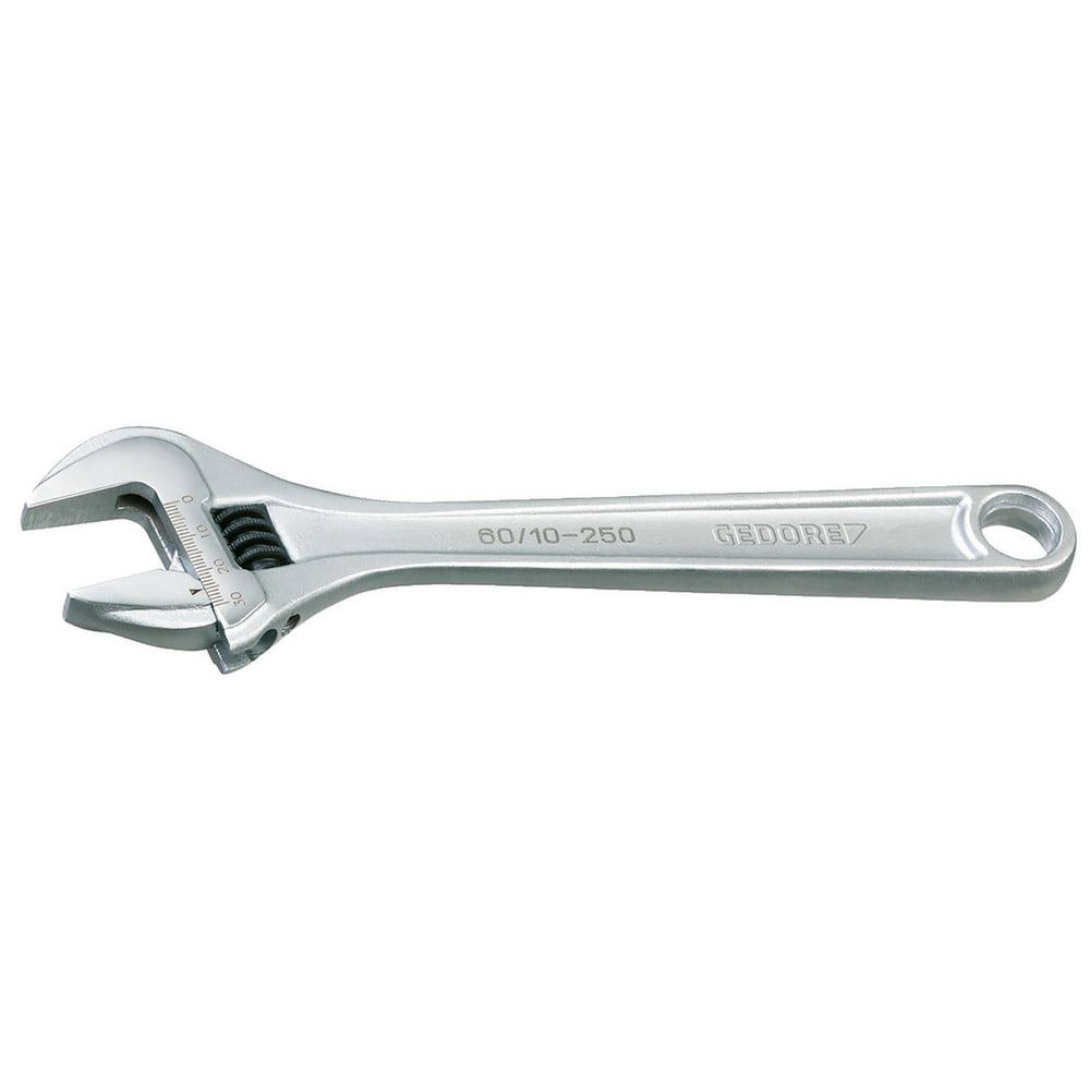 Open End Wrenches; Wrench Type: Open End ; Tool Type: Open Ended Adjustable Spanner ; Head Type: Open End ; Wrench Size: 12 in ; Material: Vanadium Steel ; Finish: Chrome-Plated