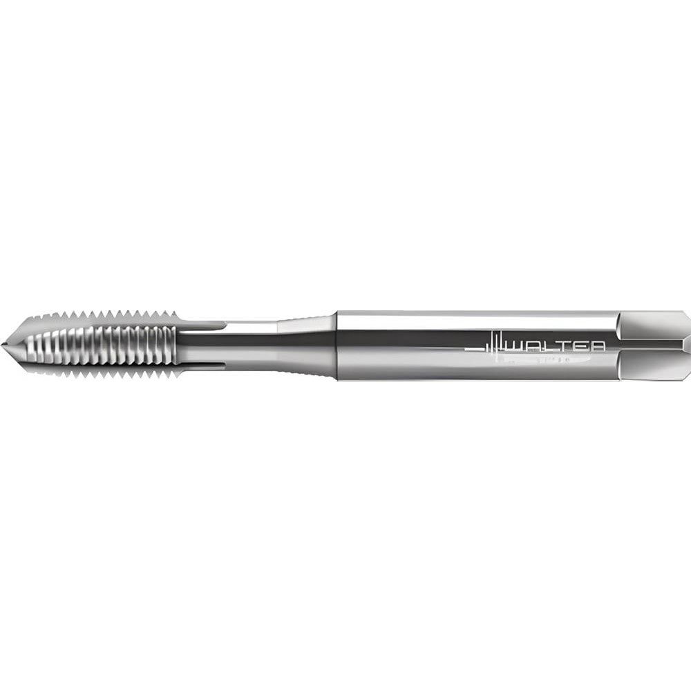 Spiral Point Tap: #10-32 UNF, 2 Flutes, Plug Chamfer, 3B Class of Fit, High-Speed Steel-E, Bright/Uncoated