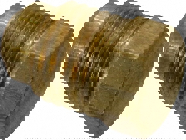 Brass Flared Tube Plug: 1/4