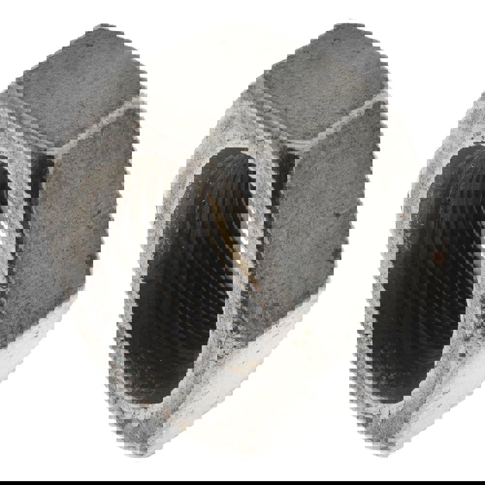 Hex Nut: 5/8-18, SAE J995 Grade 2 Steel, Uncoated