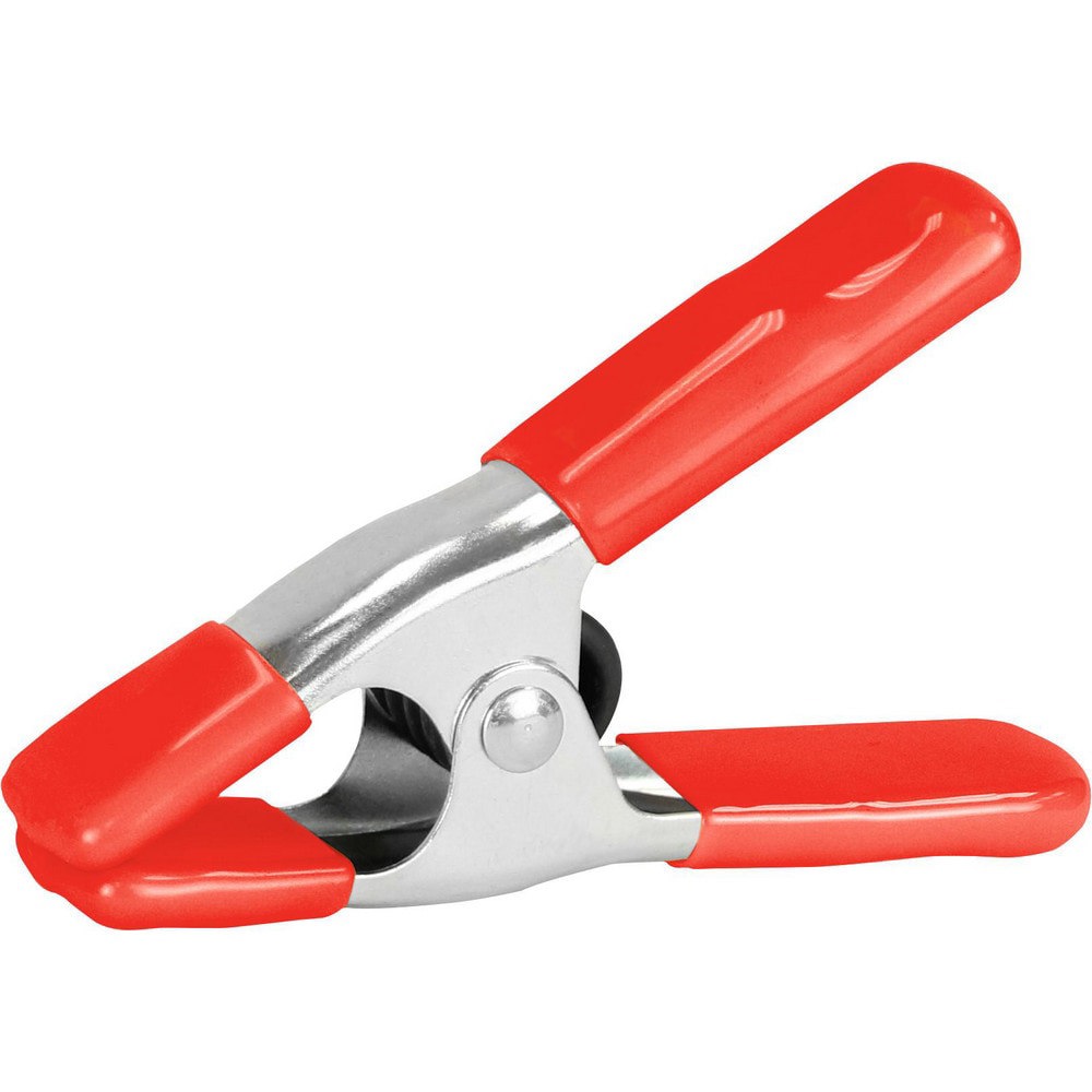 Spring Clamps; Jaw Opening Capacity (mm): 1.089in ; Jaw Opening Capacity (Inch): 1.089in ; Throat Depth: 1.29in ; Overall Length: 4.00 ; Throat Depth (Decimal Inch): 1.29in ; Throat Depth (mm): 1.29in