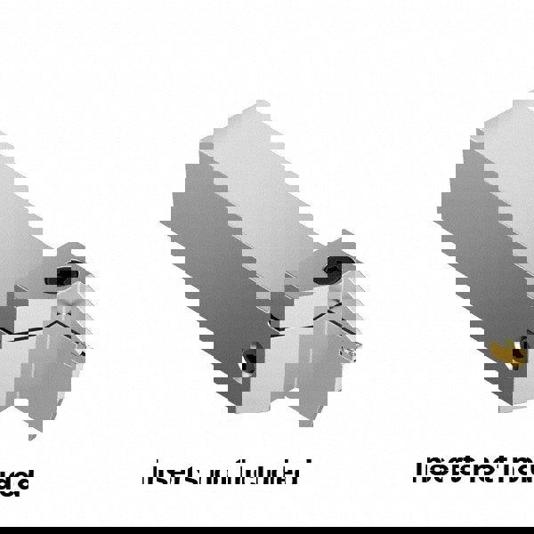 Indexable Grooving-Cutoff Toolholder: EVSMR120216C, 2 to 2 mm Groove Width, 16 mm Max Depth of Cut, Right Hand