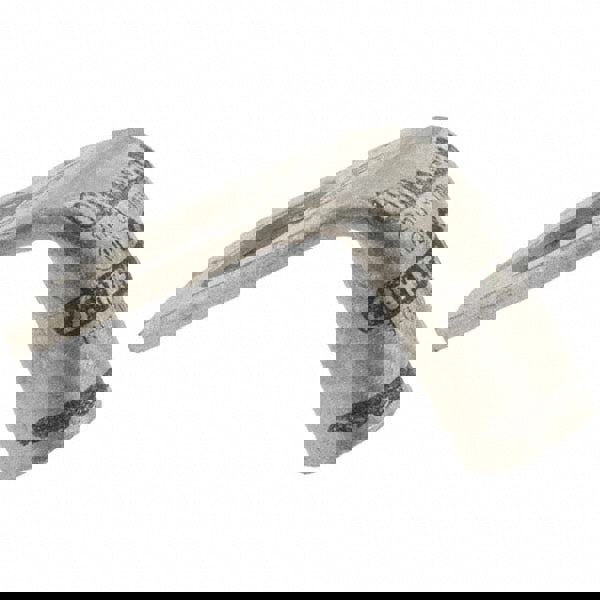 Right Angle Ring Terminal: Non-Insulated, 4 AWG, Crimp Connection