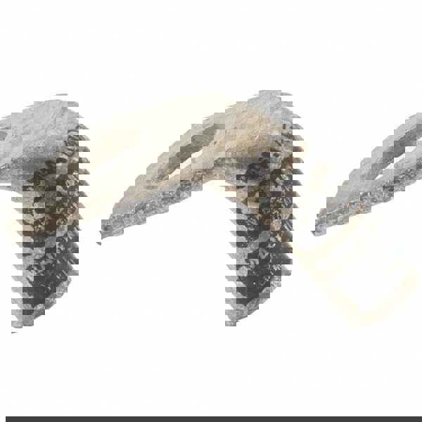 Right Angle Ring Terminal: Non-Insulated, 8 AWG, Crimp Connection