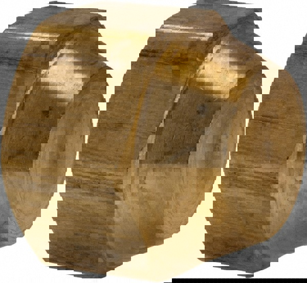 Brass Flared Tube Cap: 5/8