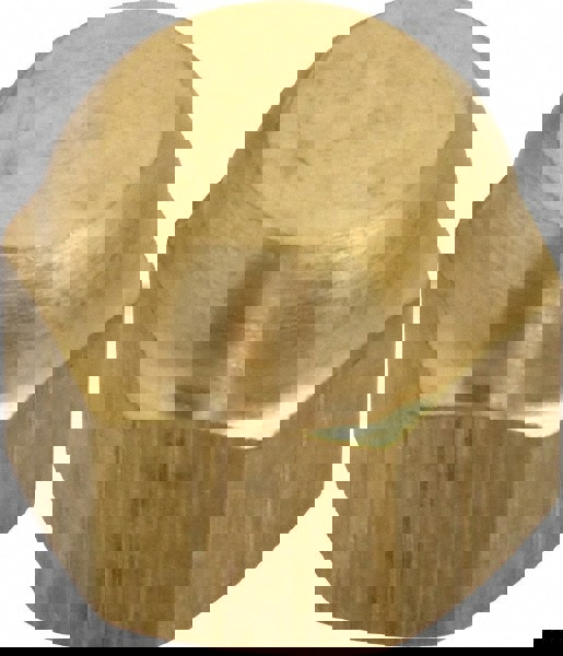 Brass Flared Tube Cap: 5/16
