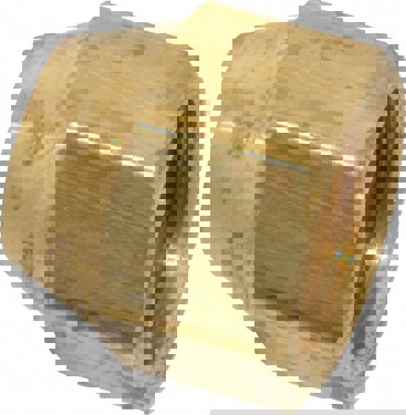 Brass Flared Tube Cap: 1/2