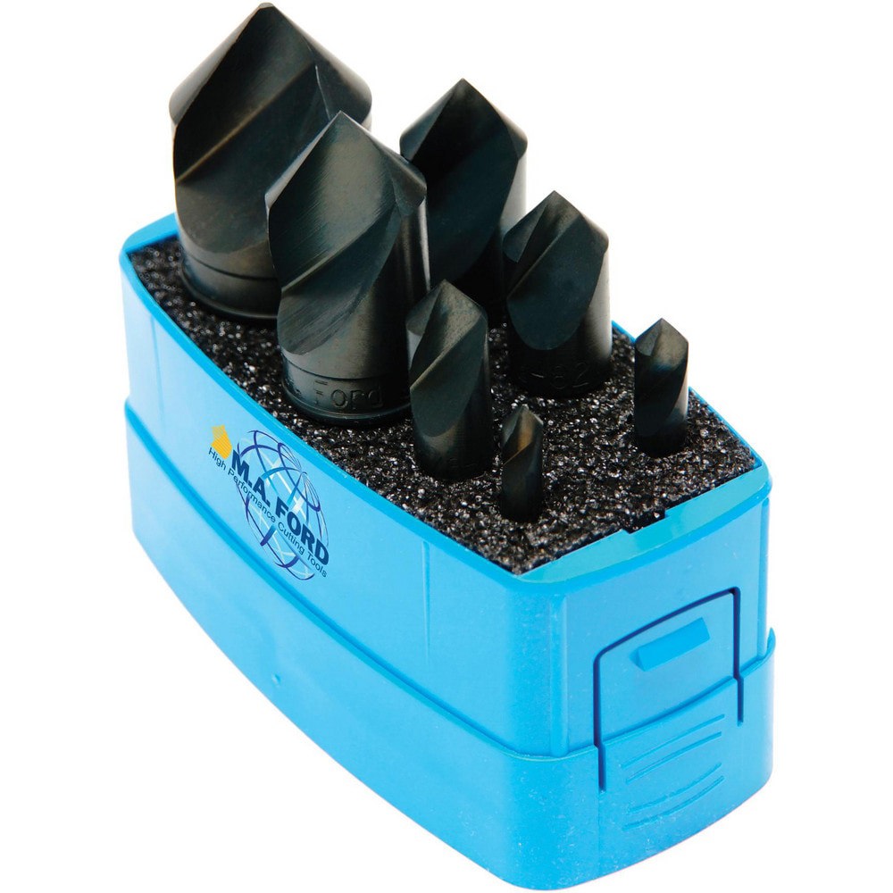 Countersink Set: 7 Pc, 3/16 to 1