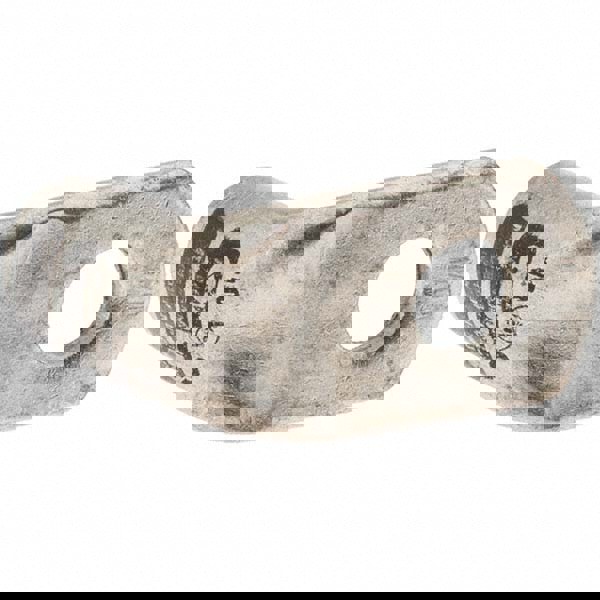 Right Angle Ring Terminal: Non-Insulated, 1/0 AWG, Crimp Connection