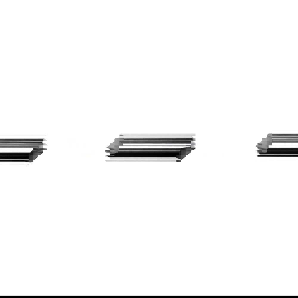Chamfer Mill: 2 Flutes, Solid Carbide