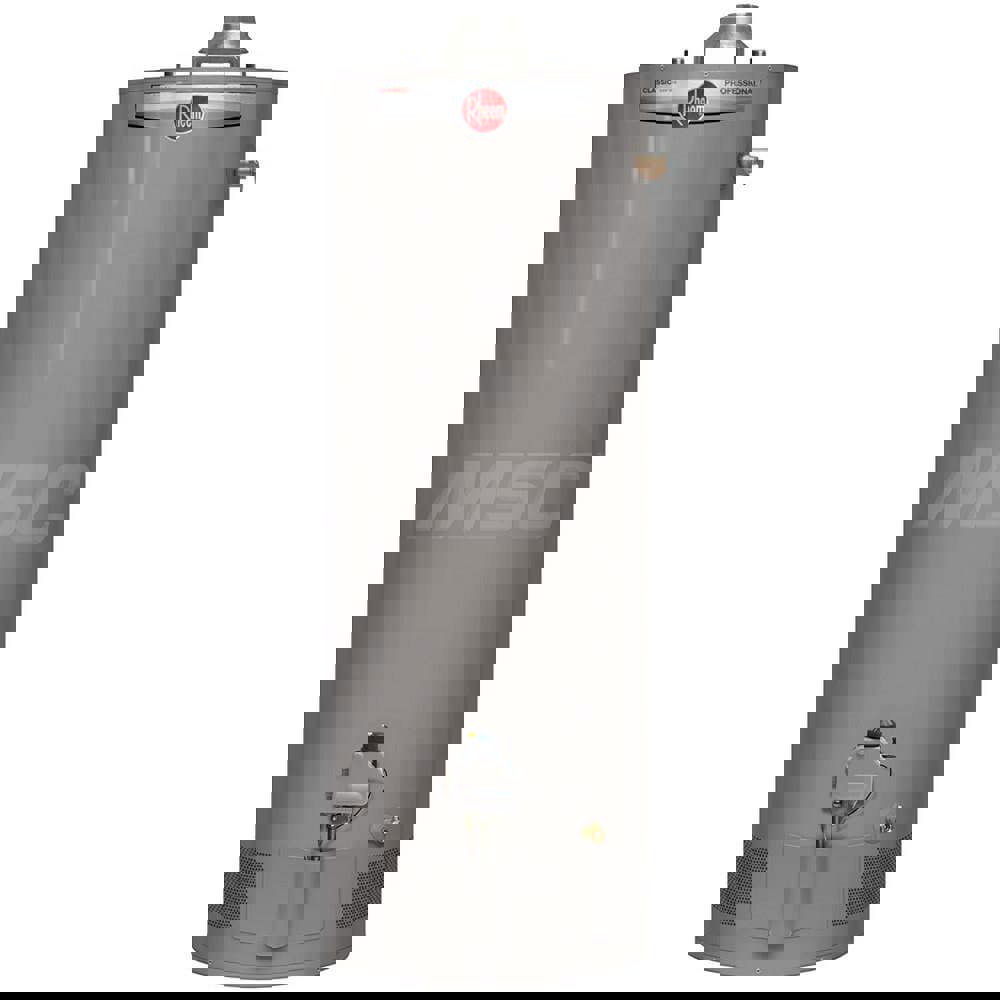 Gas Water Heaters; Ignition: Piezo ; Inlet Size (Inch): 3/4 ; Commercial/Residential: Residential ; Fuel Type: Natural Gas ; BTU Rating: 38000 ; Tankless: No