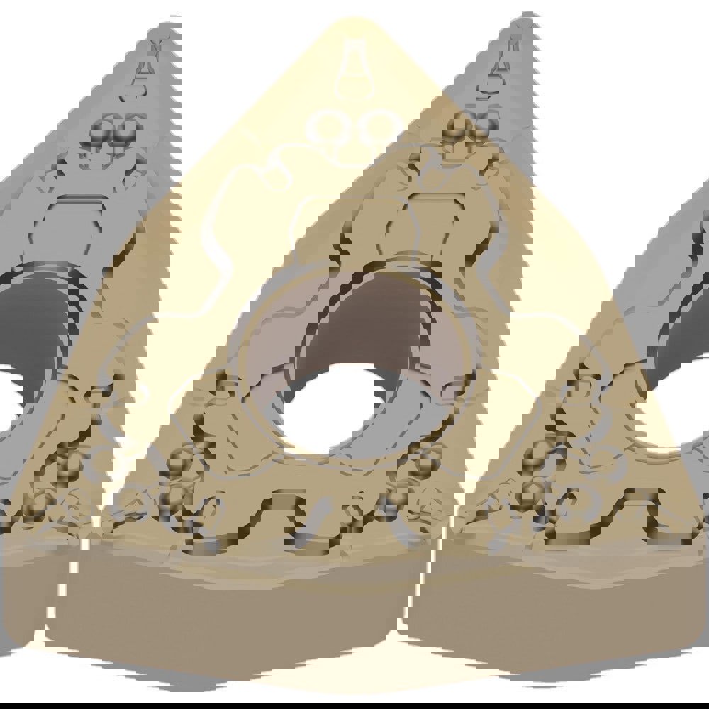 Turning Inserts; ANSI Insert Code: WNMG332 ; ISO Insert Code: WNMG060408 ; Relief Angle: 0 ; Insert Style: WNMG ; Corner Radius (mm): 0.80 ; Corner Radius (Inch): 1/32