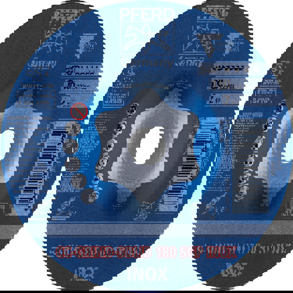 Depressed Grinding Wheel: Type 29, 7