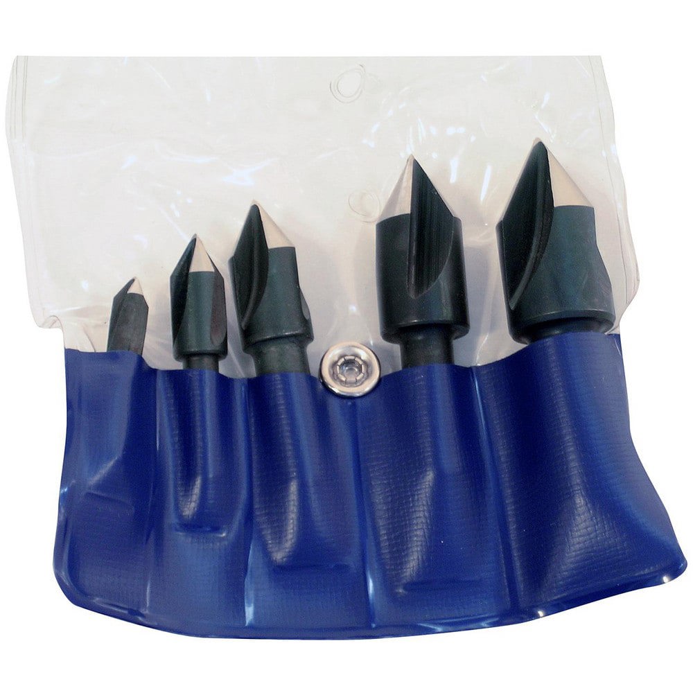 Countersink Set: 5 Pc, 1/4 to 3/4