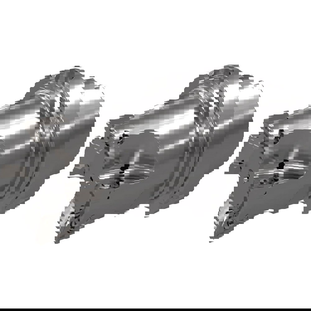 Indexable Square-Shoulder End Mills; Maximum Ramping Angle: 11.40 ; Tool Material: Steel ; Flute Type: Straight ; Tool Application: Pocketing; Facing; Ramping ; Tool Performance: High Performance ; Primary Workpiece Material: Aluminum Alloy