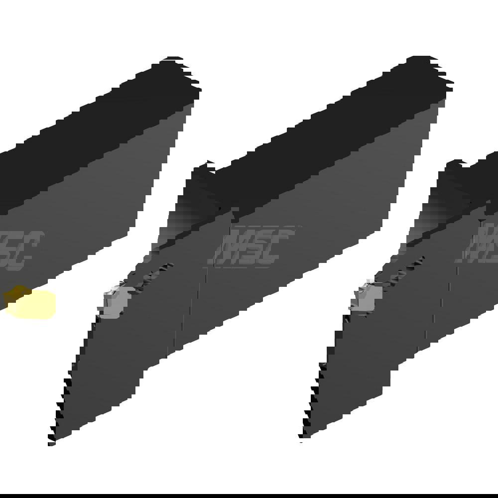 Indexable Grooving-Cutoff Toolholder: QS-QD-RFG1300C16D, 3 to 4 mm Groove Width, 33.02 mm Max Depth of Cut, Right Hand