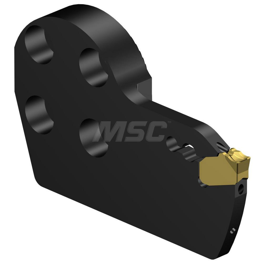 Modular Grooving Head: Right Hand, Cutting Head, System Size 40, Uses QD Size J Inserts