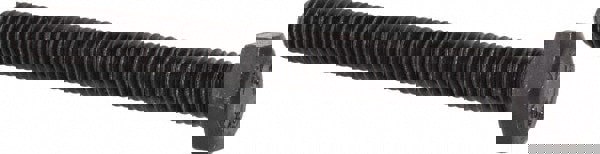 Hex Head Cap Screw: M6 x 1.00 x 55 mm, Grade 8.8 Steel, Uncoated