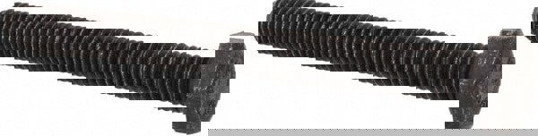 Hex Head Cap Screw: M6 x 1.00 x 60 mm, Grade 8.8 Steel, Uncoated