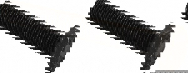 Hex Head Cap Screw: M8 x 1.25 x 60 mm, Grade 8.8 Steel, Uncoated