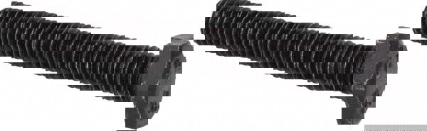 Hex Head Cap Screw: M8 x 1.25 x 65 mm, Grade 8.8 Steel, Uncoated