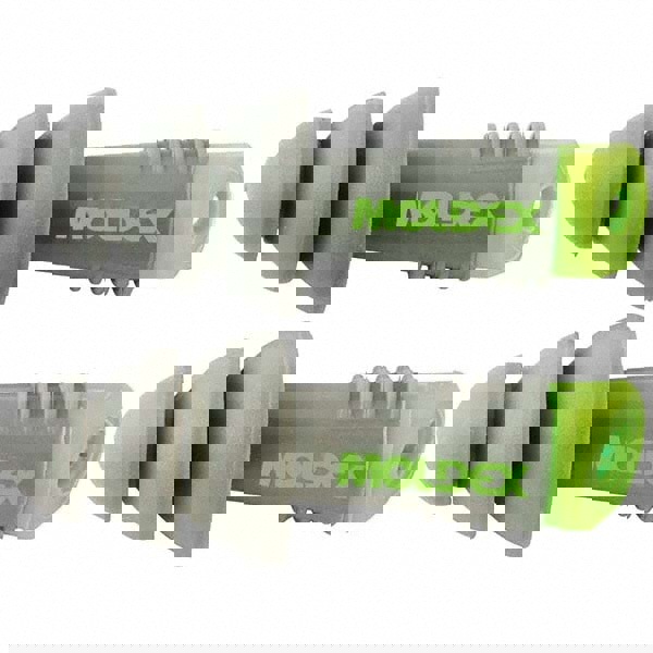 Earplug: 27dB, Thermoplastic Elastomer, Flanged, Push-In Stem, Uncorded