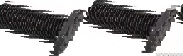 Hex Head Cap Screw: M12 x 1.75 x 80 mm, Grade 8.8 Steel, Uncoated