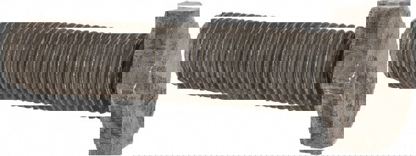 Hex Head Cap Screw: M10 x 1.25 x 45 mm, Grade 8.8 Steel, Uncoated