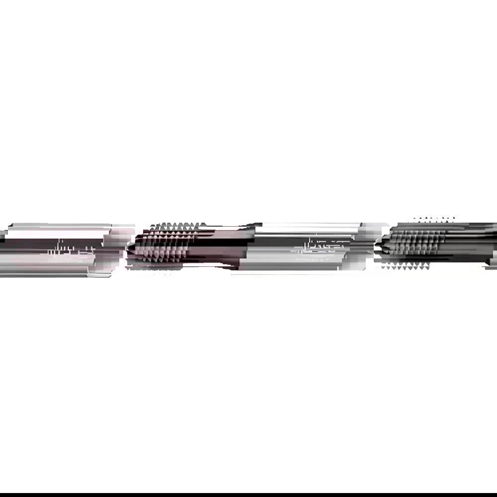 Spiral Point Tap: M10x1.5 Metric, 3 Flutes, Plug Chamfer, 6H Class of Fit, High-Speed Steel-E-PM, THL Coated