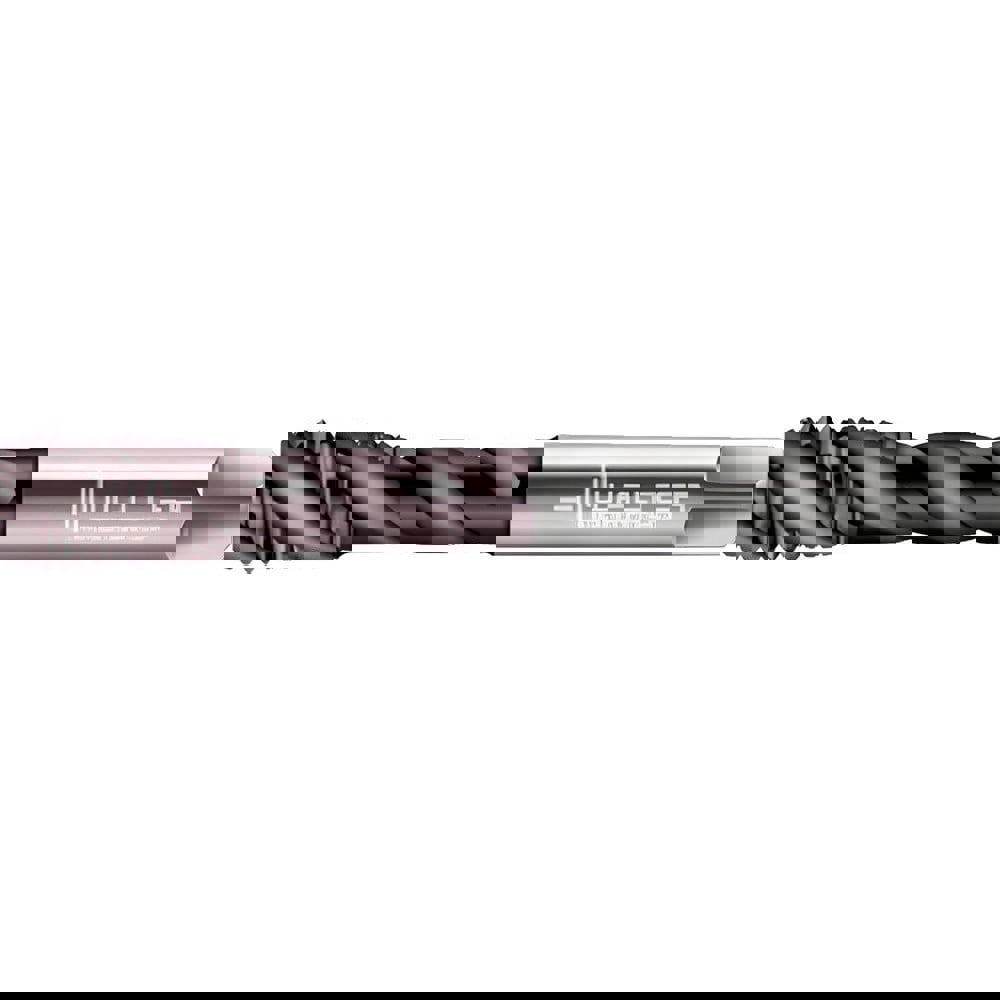 Spiral Point Tap: 1/2-20 UNF, 4 Flutes, Plug Chamfer, 2B Class of Fit, High-Speed Steel-E-PM, THL Coated