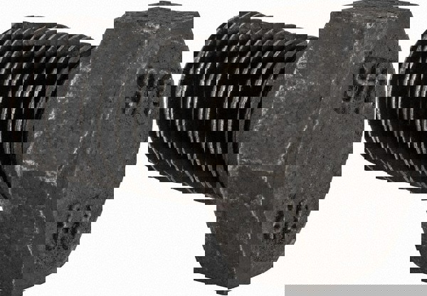 Hex Head Cap Screw: M24 x 3.00 x 40 mm, Grade 8.8 Steel, Uncoated