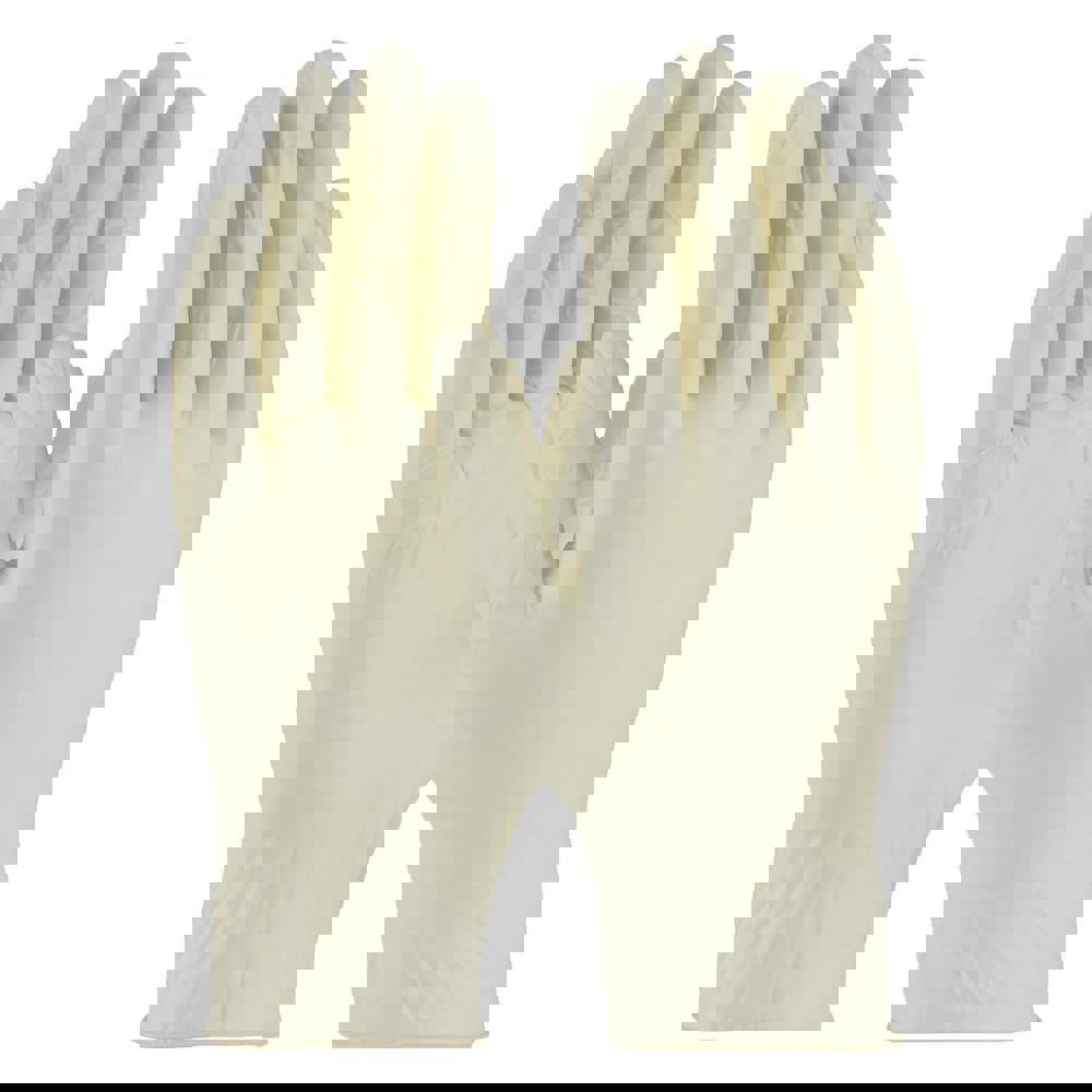 Disposable Glove: Series Ambi-Dex, Size Large, 4.0 mil, Vinyl, Food Grade, Powder-Free