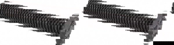 Hex Head Cap Screw: M8 x 1.25 x 80 mm, Grade 8.8 Steel, Uncoated