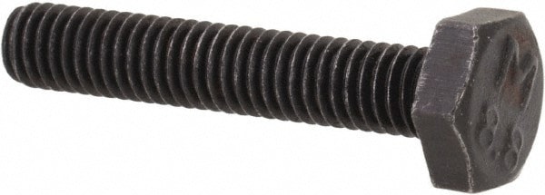 Hex Head Cap Screw: M3x0.5, 16.00 mm Length Under Head, Grade 8.8 Steel, Bright/Uncoated Finish