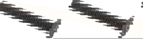 Hex Head Cap Screw: M6 x 1.00 x 90 mm, Grade 8.8 Steel, Uncoated