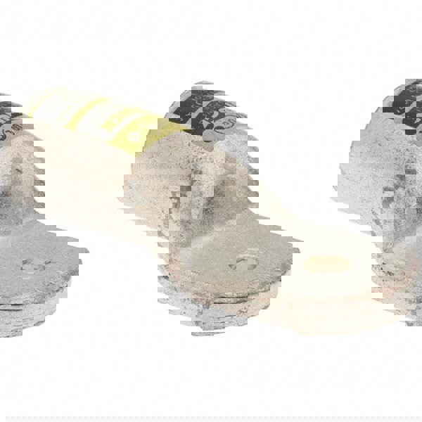 D Shaped Ring Terminal: Non-Insulated, 4/0 AWG, Crimp Connection