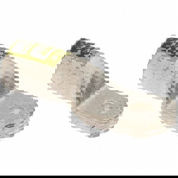 D Shaped Ring Terminal: Non-Insulated, 4/0 AWG, Crimp Connection