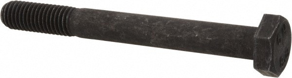 Hex Head Cap Screw: M10x1.5, 90.00 mm Length Under Head, Grade 8.8 Steel, Bright/Uncoated Finish