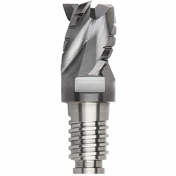 Corner Radius End Mill Head: 3 Flutes